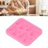 2pcs Multipurpose Silicone Fondant Mold Food Grade Silicone Chocolate Mold  For Chocolate Making