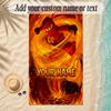 Beach TowelLEGO Ninjago Custom Name Text Personalized Soft Towel for Beach Pool Indoor Home Decor Gift