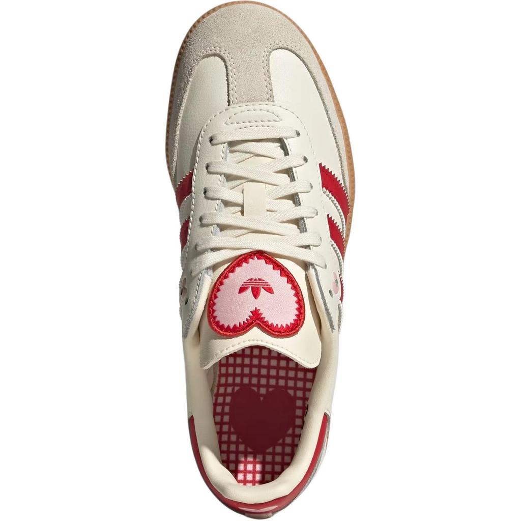 adidas Samba OG День святого Валентина Кремово-белый Алый (2026) (GS)
