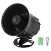 Siren Horn ABS Plastic Electric Wired Alarm Loudspeaker Horn for for Swimming Pool Mall School