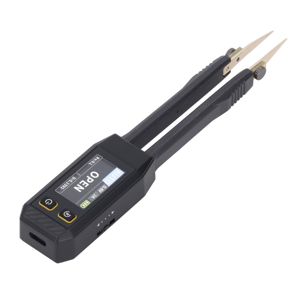 Интеллектуальный LCR пинцет Цифровой Сопротивление Индуктивность Емкость Ручной мультиметр Пинцет