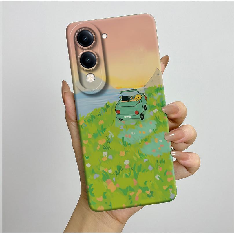 Для Vivo Y04 Y29s 2025 Чехол Эстетичный Роскошный Модный Милый Мягкий Силиконовый Чехол Ударопрочный Fundas Для Vivo Y29S 5G Y 04 Чехол для Телефона