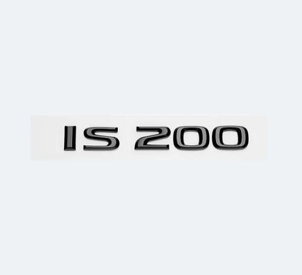 Глянцевые черные буквы из АБС-пластика IS200 IS250 IS300 IS350 IS300h IS200t IS500 ГИБРИДНАЯ эмблема для Lexus багажник автомобиля логотипы аксессуары для значков
