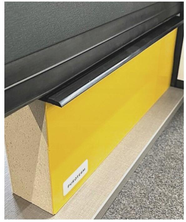 Purenit Heavy 15Cm/120Cm Termo Uszczelnienie Progu Bramy Garażowej