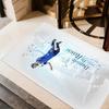 Dynamic Football Player Artwork Floor Rug Office Rug Suitable for Living Rooms Dormitory Entryway Game Room Antislip Carpet Office home decor
