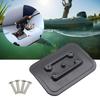 2Pcs Inflatable Boats Fishing Rod Holder Fixed Base Kayaks Stand Pad Fish Finders Mount for Outdoor Sports Surfing