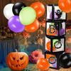 Yousheng 4 Pcs Halloween Balloon Box Transparent Boo Ghost Balloon Box for Halloween Baby Shower Gender Reveal Birthday Party Decor