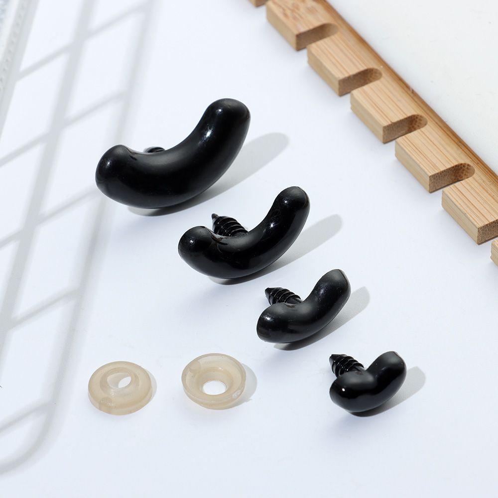 Plastic Stuffed Toys Parts Dolls DIY Tools Eyes Crafts Thread Eyes Nose Puppet Crystal Eye