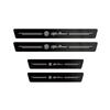 AAACN1 Car Door Sill Protector Plate Rear Trunk Bumper Strips Threshold Sticker Anti Scratch Covers for Alfa Romeo 159 156 147