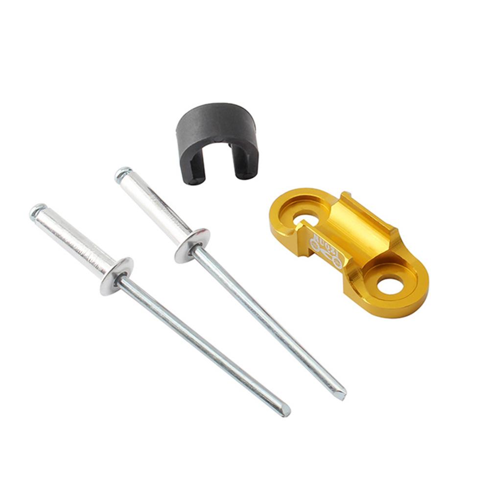 Bicycle Brake  Cable Line Pipe Buckle CNC Base For MTB Road Bike Fixie Gear