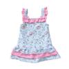 Swimsuit for One Seashell Ruffled 120cm [Arisana] Kids' Girls, Piece, Children's Swimwear, Pattern, Dress, Blue,