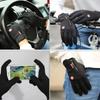 1-4pairs Touchscreen Winter Warm Gloves for Men Women Anti-Slip Water-Repellent Windproof Cycling Hiking Driving Gloves Zipper
