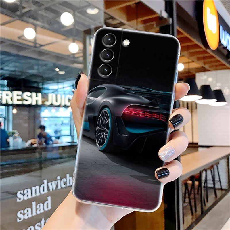 Прозрачный силиконовый чехол со спортивными автомобилями для Samsung Galaxy S22 S21 S20 FE S 22 Ultra S10 E S9 Plus 5G, чехол для телефона