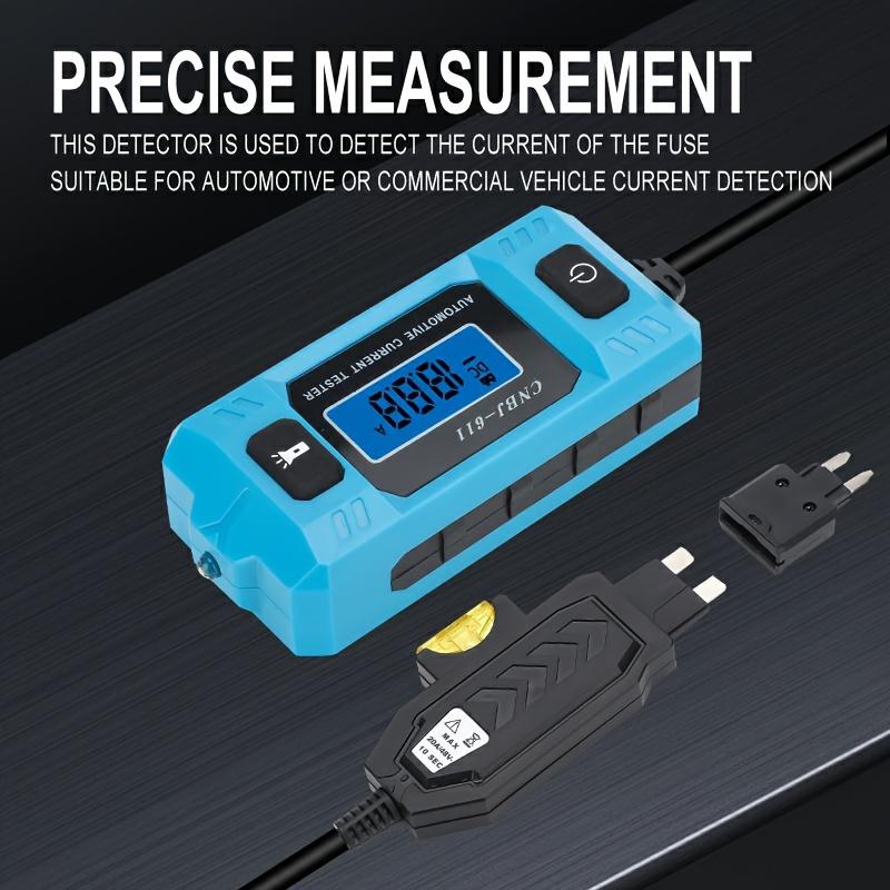 Car Circuit Tester Current Test Fuse Diagnostic Tool 12V Range 0.01~19.99A Repair Detector Galvanometer Automotive Accessories