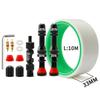 MUQZI Tubeless Tire Kit MTB Road Bike Tubeless Rim Sealing Tape & Schrader Valve & Valve Core Removal Tool Cycling Accessories