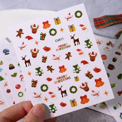 Маникюр – Наклейки для ногтей