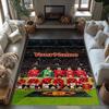 Manchester Customized Name Carpet Design for Foyer Decorate room Outdoor Balcony Antislip Carpet Anime Office Decor Best for Christmas