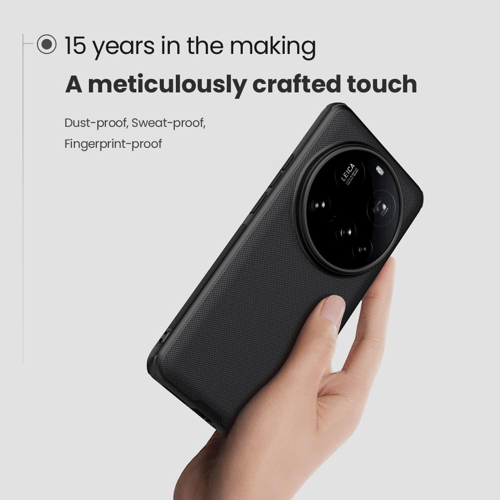 Для Xiaomi MI 15 Ultra чехол для телефона Nillkin Super Frosted Shield Pro Hard PC+TPU Shell противоударный чехол-накладка