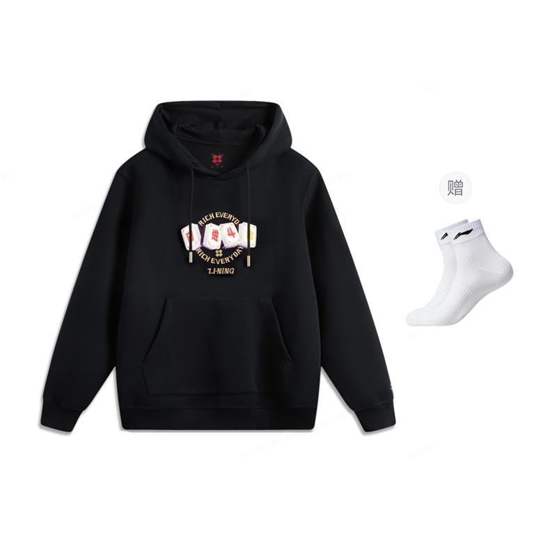 Свитшот мужской Li Ning Rijin Doujin Collection Черный AWDV161-5