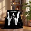 Wednesday Custom Flannel Blankets Soft Warm Cozy Throws for Home Decor Holiday Gifts