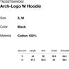 ThIs Is Never That Худи с логотипом Arch Черное