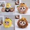 Charming Monkey Plush Toy Sun Wukong Keychain Adorable Decor Soft Pp Cotton Material