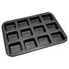 All Edges Square Brownie Baking Pan Non Stick Cupcake Bread Divider Mold  Oven Baking
