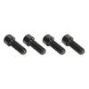 4 Pcs Disk Brake Caliper Screw M6x16mm Ti Alloy Sturdy Lightweight Low Temperature Drift Suppression Bike Brake Screw