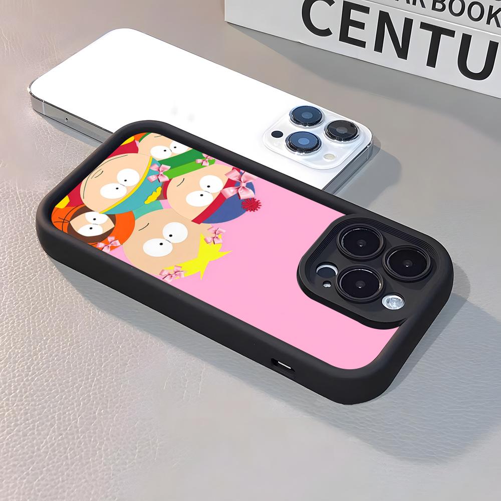 Смешной Чехол Для Телефона South Park Для IPhone 17 Air 16 E 15 14 Plus 13 12 11 Pro Max Силиконовый Мягкий Чехол