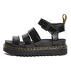 Доктор. Сандалии на ремешке Dr. Martens Blaire из лакированной кожи Черный Женские Кроссовки 24192001