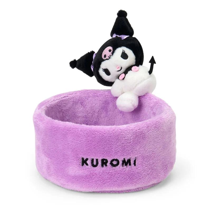 Sanrio KUROMI Футляр для аксессуаров-маскот (Круглый) Новые персонажи Sanrio из Японии
