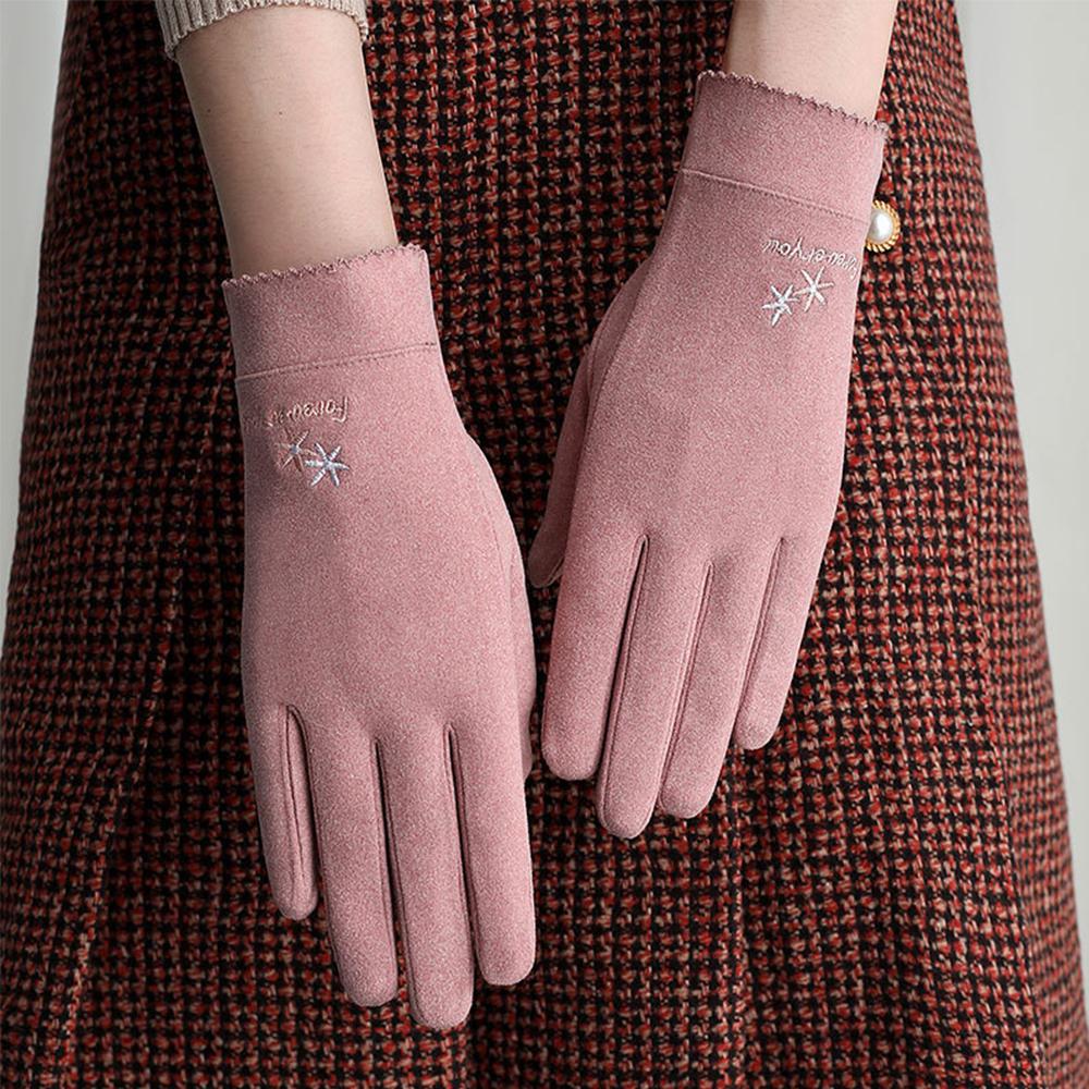 Защита от холода на открытом воздухе Перчатки для сенсорных экранов Теплые варежки Женские перчатки Перчатки для езды на велосипеде