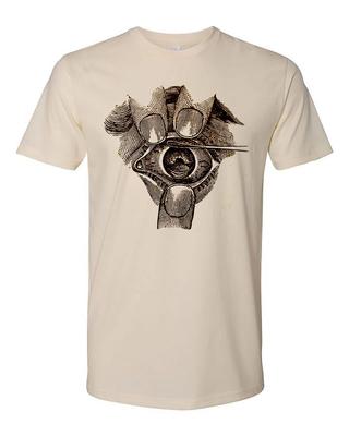 Коттедж Cult Clothing Футболка 100% Хлопок Оккультный Гот Медицинский Викторианский Глаз
