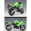 Welly 1:10 Scale Kawasaki Ninja 650R Alloy Motorcycle Model Diecasts Metal Toy Vehicles Motorcycle Model High Simulation Collection Childrens Gifts