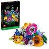 LEGO Ботанический букет полевых цветов, веселая игрушка, подарок на день рождения, конструктор, идеально подходит для Дня матери, Дня отца, мужчин, женщин и других. Искусственный