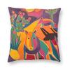 Two Javelinas In The Sunset Pillowcase Polyester Linen Velvet Printed Zip Decorative Sofa Seater Cushion Case