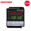 Power Supply 12VDC Input PT100 K Thermocouple Digital PID Temperature Controller SSR Relay Output for Heat Alarm Thermometer 24V