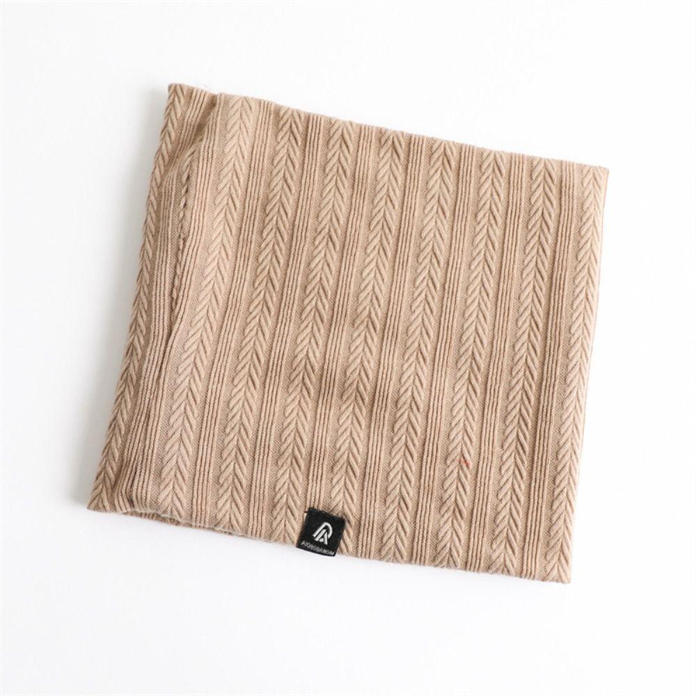 Knitted Full Face Mask Plush Warm Thick Muffler High Quality Winter Ring Scarf