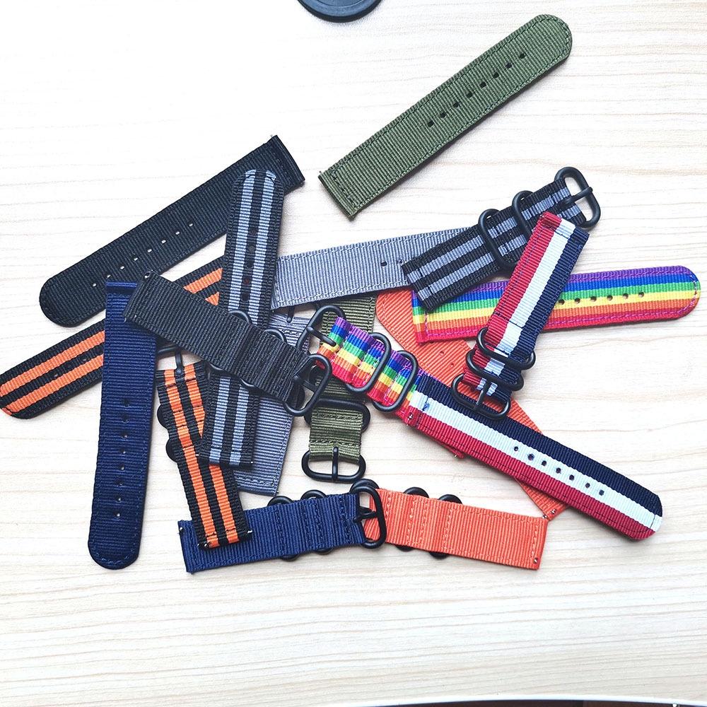 22MM Watchband For Huawei Watch Buds Smart Wristband Nylon Bracelet For Huawei Watch 4 3/ GT 2 3 GT3 Pro 46mm Strap