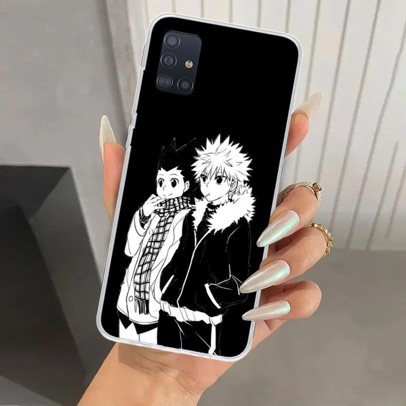 Черно-белый чехол для телефона Hunter HXH для Samsung Galaxy A52 A32 A22 A12 A02S A50S A30S A10S Note 20 Ultra 10 Plus S10 A31 A20 A71 A