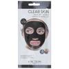 Masque Peel Off - L'Action - Charbon - 3x6g - Détoxifiant - Tous Types De Peau - Sans Parabène