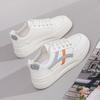 2025 autumn white shoes new Korean version ins female students height increase platform sports board shoes casual street women's shoes