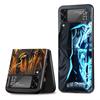 Anime Phone Case for Samsung Galaxy Z Flip 3 5G ZFlip3 ZFlip Z Flip 4 Zflip Flip3 Flip4 Demon Slayer Kamado Black Cases Shell