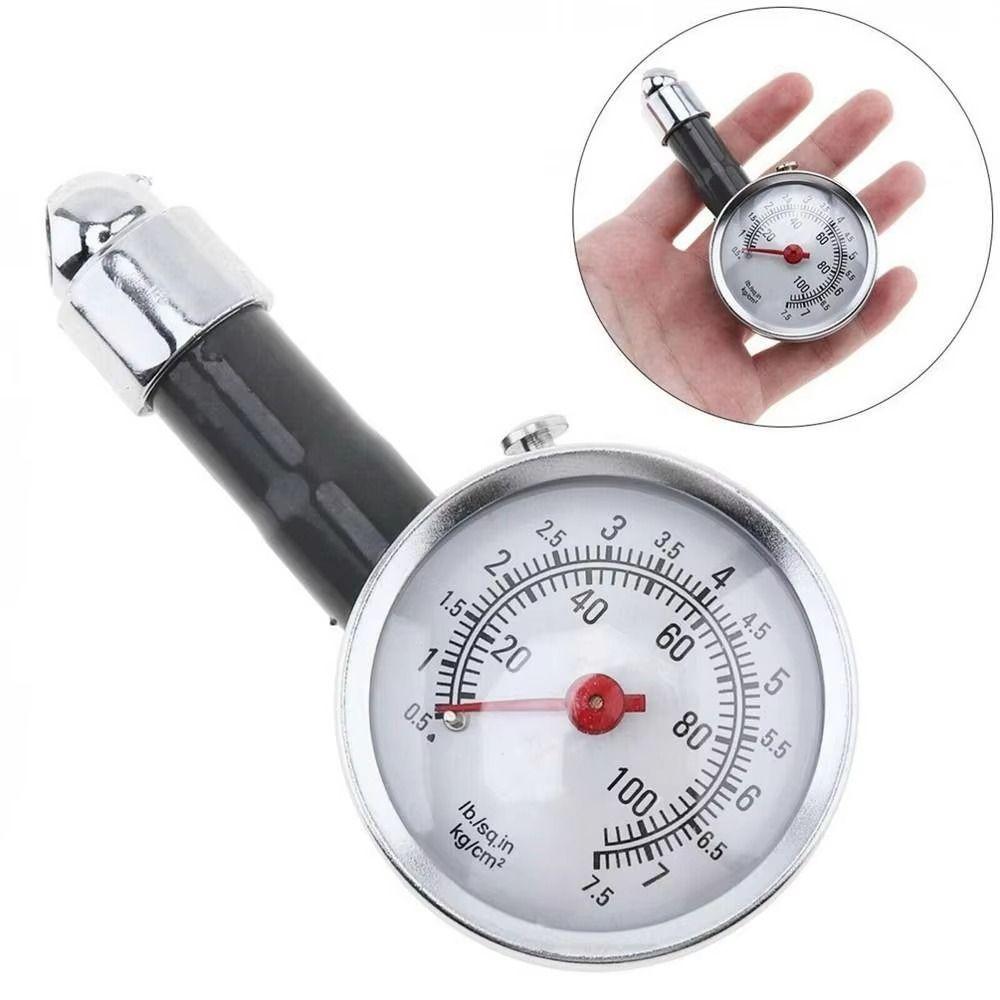 Mini Dial Tyre Meter High Precision Air Pressure Meter Pressure Detector Vehicle Testing