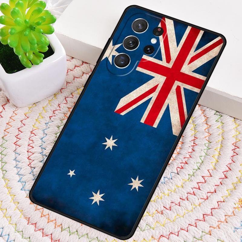 Чехол для телефона с флагом Австралии для Samsung Galaxy note 10 pro S26 Ultra S23 S24 FE S25 S21 S22 PLUS противоударный чехол