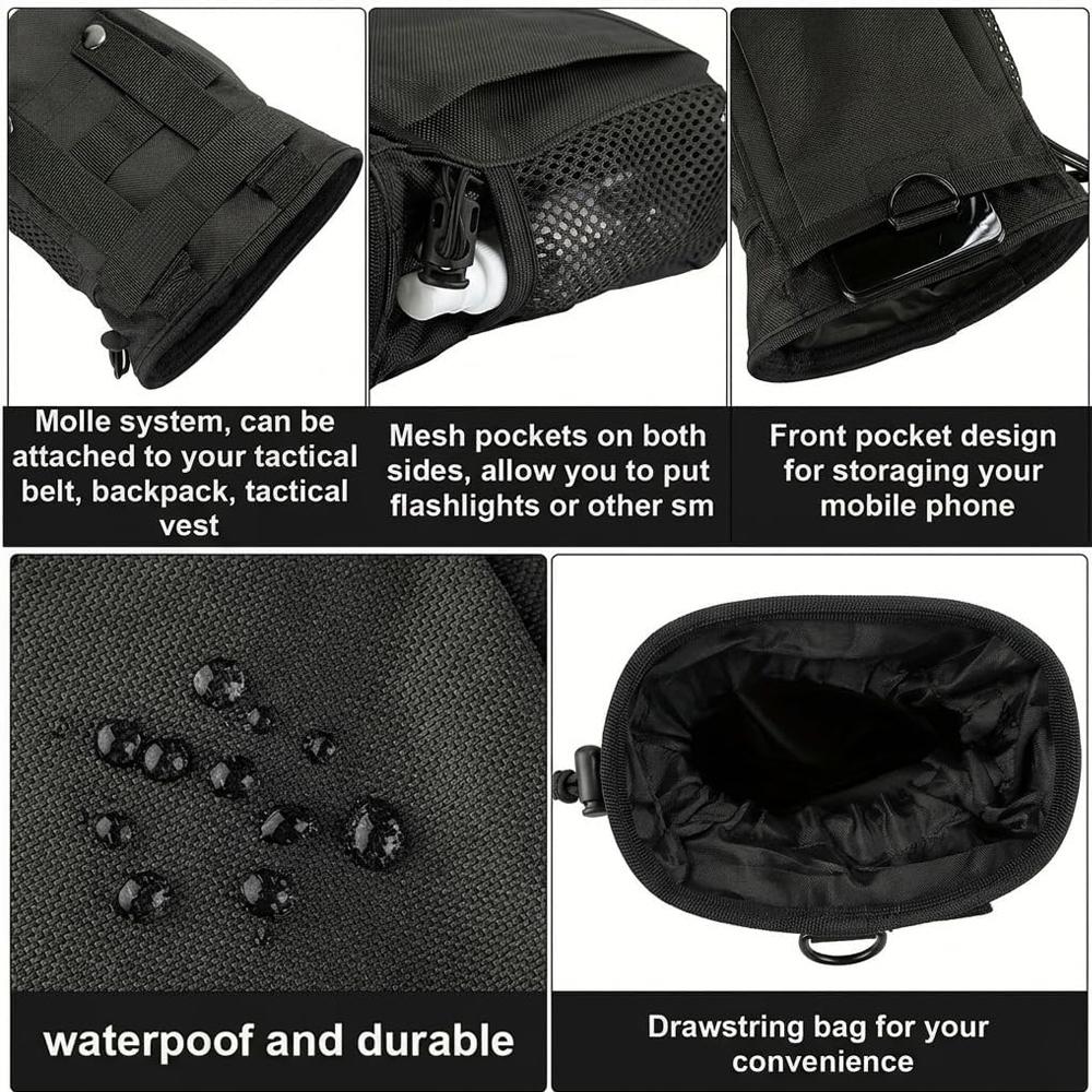 НОВЫЙ Тактический поясной подсумок-сброс Molle 811D Нейлон 1-1L Сумки для патронов Аксессуары для страйкбола Сумки-подсумки