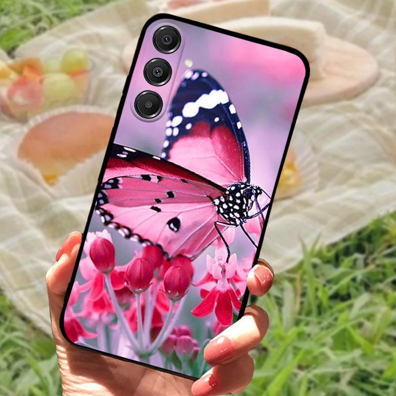 Чехол для Samsung A16 4G 5G Модный Роскошный Мягкий Силиконовый Чехол для Телефона для Samsung Galaxy A26 A36 A56 5G Ударопрочный Fundas Чехлы