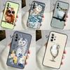 Cute Owl Cartoon Phone Case For Samsung Galaxy A53 A33 A13 A12 A32 A52 A14 A34 A54 A15 A25 A35 A55 A71 A51