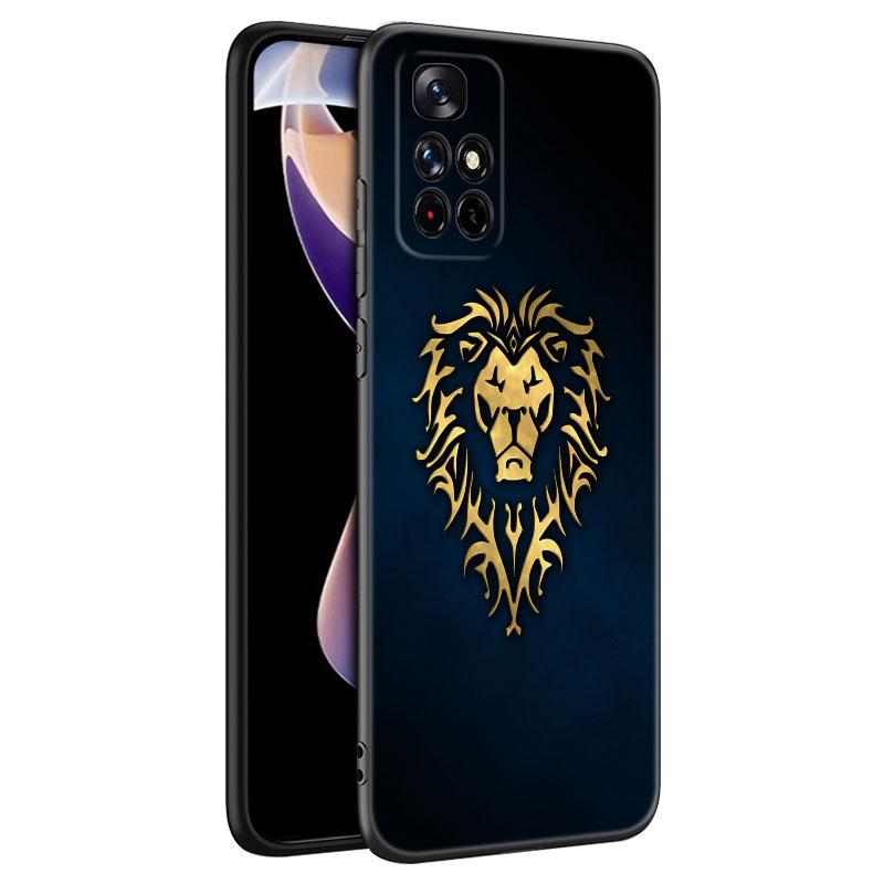 The World of Warcraft Black Silicone Phone Case For Xiaomi Redmi Note 10 11 11S 12 13 4G 8 9 11T Pro 5G Plus 8T 9S 10S 12S