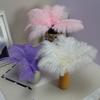 Ostrich Feathers 20-25cm for Stage Performance, Handmade DIY Jewelry, and Decoration Materials